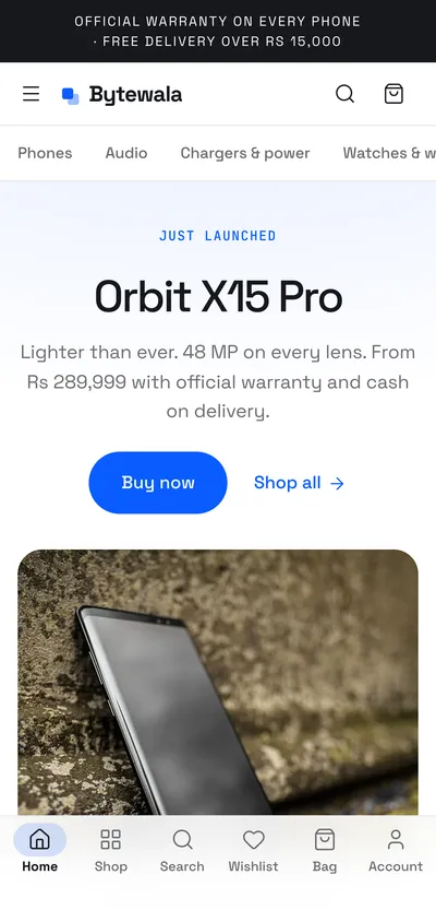 Pixel theme on a phone