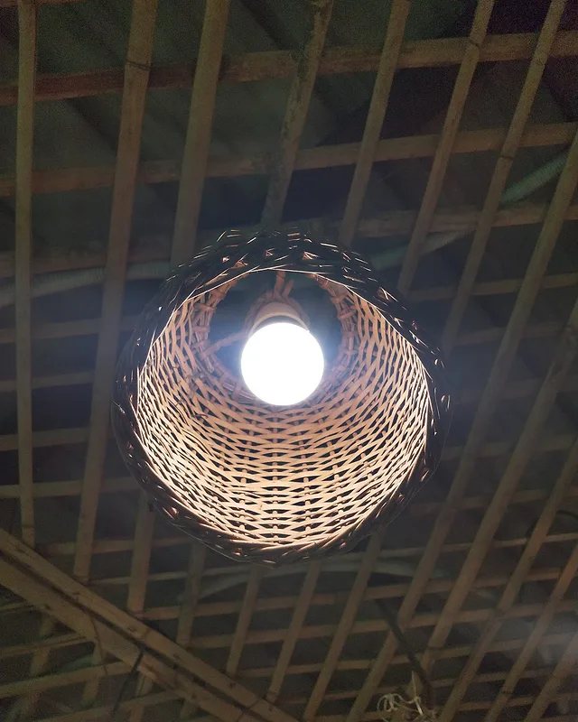 Woven Rattan Pendant Lamp