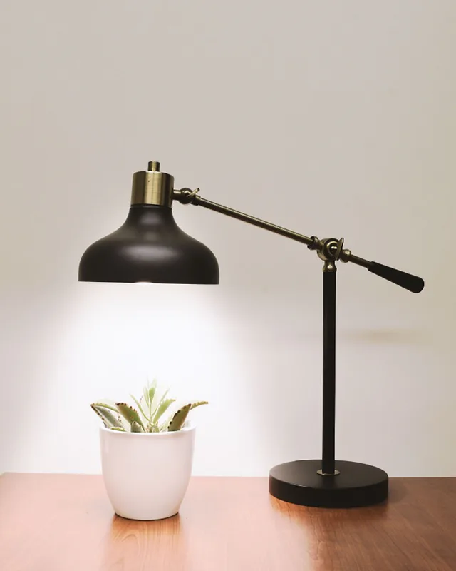 Black & Brass Desk Lamp