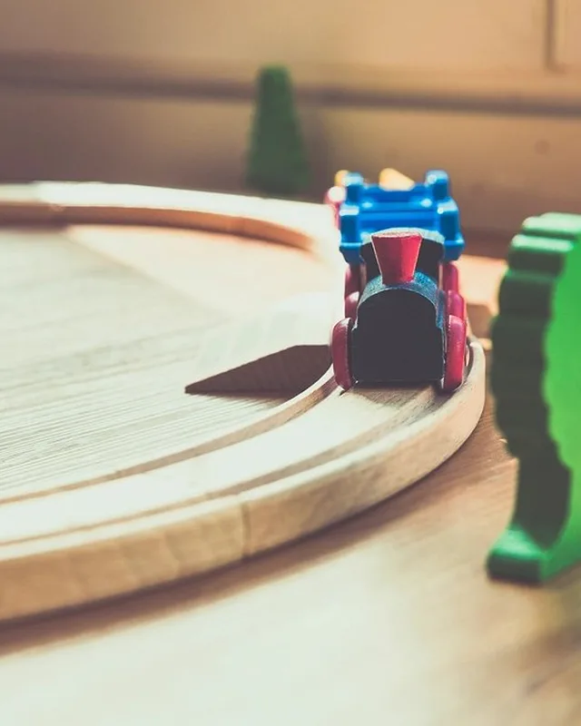 Wooden Train Set