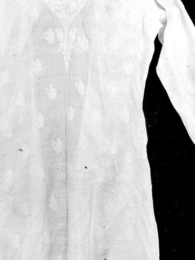 Gul White Embroidered Kurta