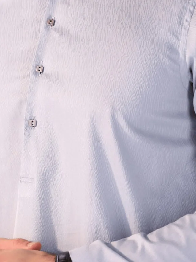 Saba Sky Blue Cotton Kurta
