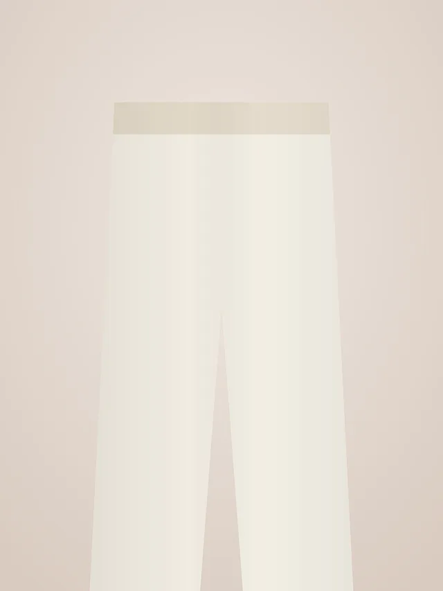 Wide-Leg Cotton Trousers