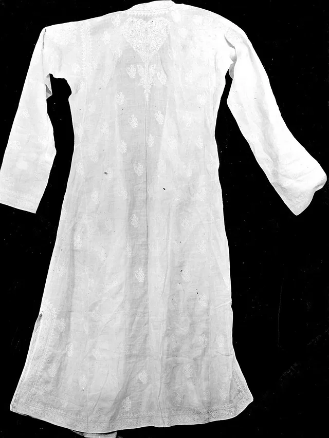 Gul White Embroidered Kurta