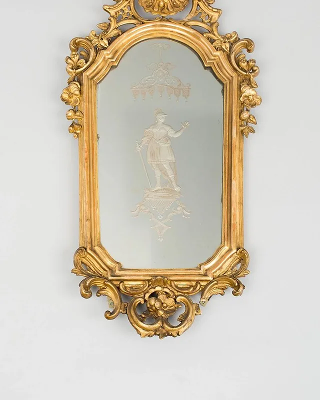 Gilded Carved Mirror