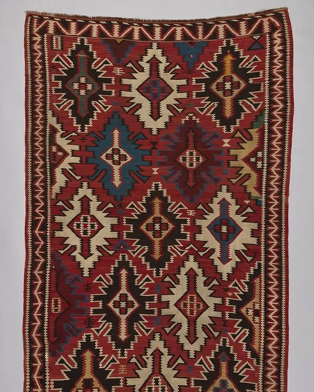 Hand-Woven Kilim Rug