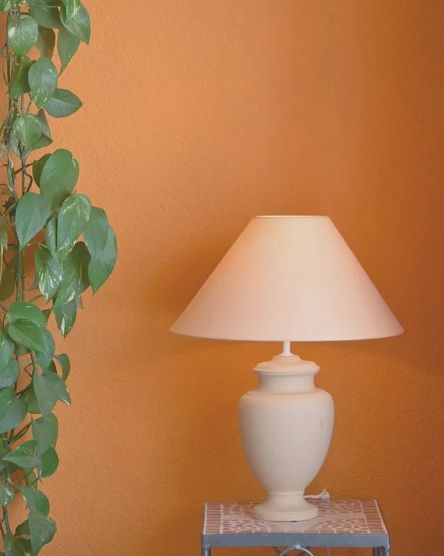Ivory Ceramic Table Lamp
