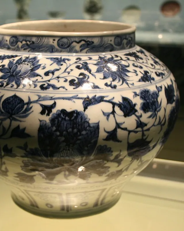 Blue & White Ginger Jar