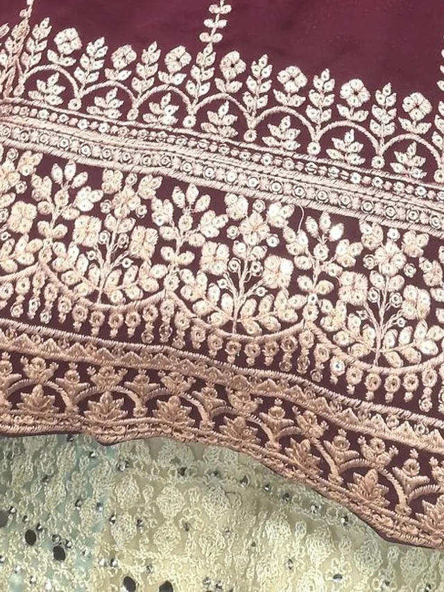 Zeba Festive Chiffon 3-Piece