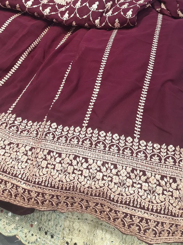 Zeba Festive Chiffon 3-Piece